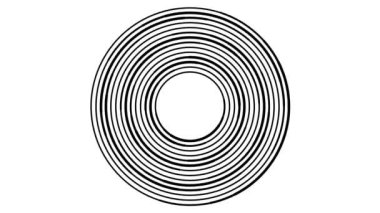 Değişken Hat Ağırlıklarının Gölgeli Halkaları İnce Sarmal Torus Oluşturuyor