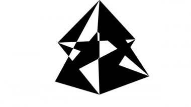 Soyut Dönen Elmas Açılış Maskesi Yükleyici