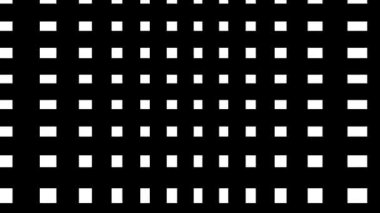 Bükülmüş Karelerin Izgara Ağ 2d Dizisi Çerçevenin Çapraz Akış Bozukluğu