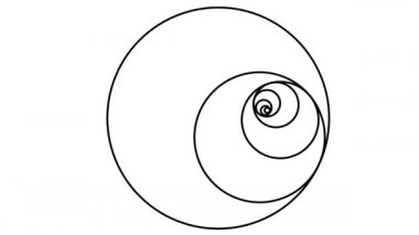 Çemberler Büyük Çemberler içinde Dönüyor Altın Oran Uyuşmayan Dengelerle