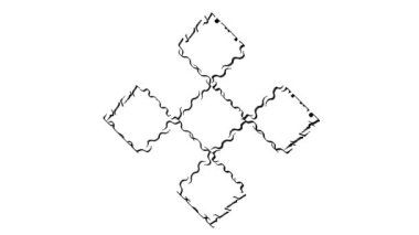 Tic Tac Toe Tictactoe Noughts and Crosses 9. Kare Ağ Çapraz