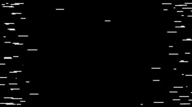 Kısa Beyaz Çubukların Maskesi Yatay Değişiklik Yapıyor