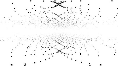 Nesnelerin Garip Döngüsünü Vurgulamak için İlginç Sanal 3d Boşluğu