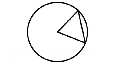 Pi 'nin Dönen Üçgeni Geometrik Hesaplamasını Gösteriyor