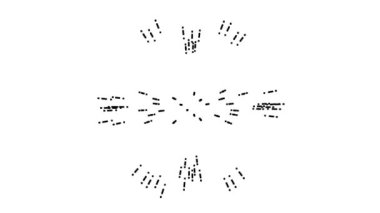 Dalgalanan Dönüşen Yıldız Desenli Sonsuz Döngü