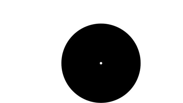 Cercle anneaux concentriques explosant Reveal boucle de masque 