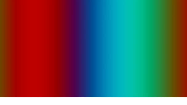 Soft Changing Cinematic Film Palette Rgb Cinema Filmic Colors Pattern — Stock Video