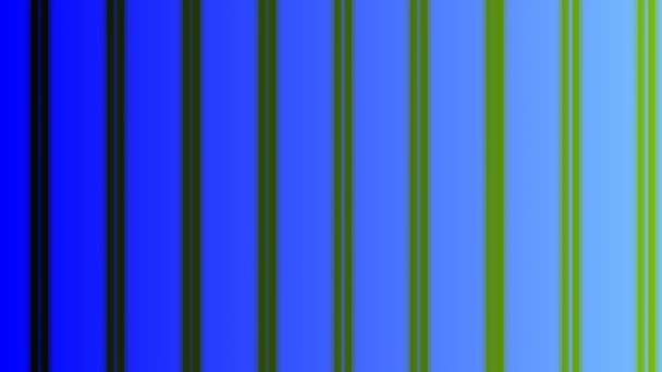Vertical Frame Tearing Overlay Blue Screen Filter — Stockvideo