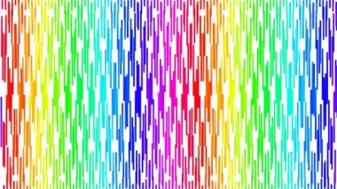 Genişleme Gökkuşağı Gradyan Pikselleri Postalanmış Spektrum