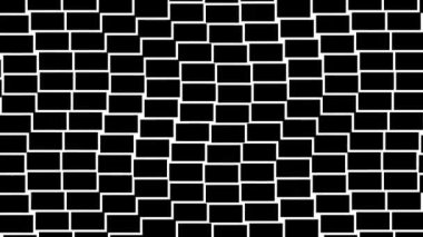 Sarsıntılı Dikdörtgen Izgarası Düzensiz Kaos Maskesi Düzeni