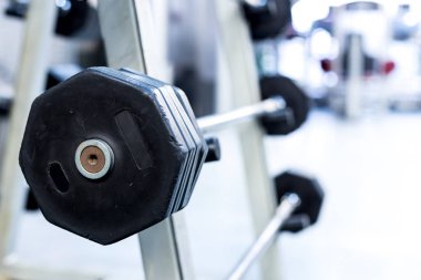 modern bir spor salonu güç egzersiz için donatım
