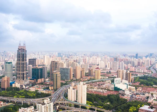 Şangay 'daki modern binalar — Stok fotoğraf