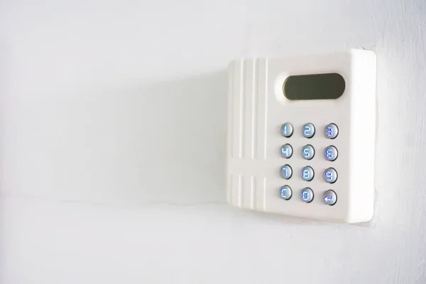 smart code lock on wall