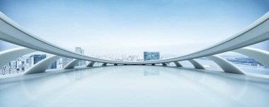 Cityscape ve Hangzhou kat manzarası