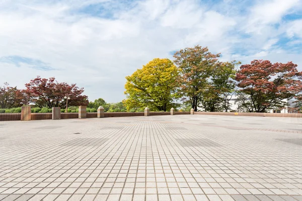 Empty brick floor — Stock Photo, Image