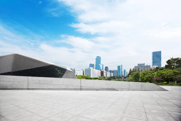 Paesaggio urbano e skyline di Seoul — Foto Stock