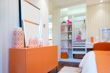 modern yatak odası iç