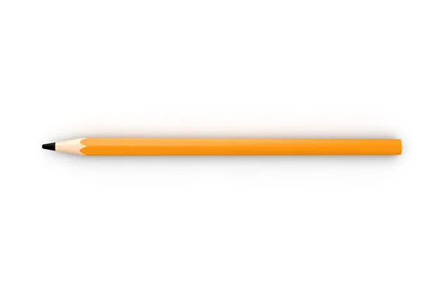 Ołówek na białym tle — Zdjęcie stockowe