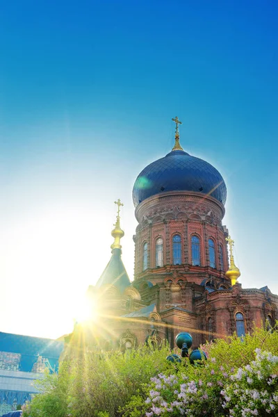 Знаменитый Харбинский собор — стоковое фото