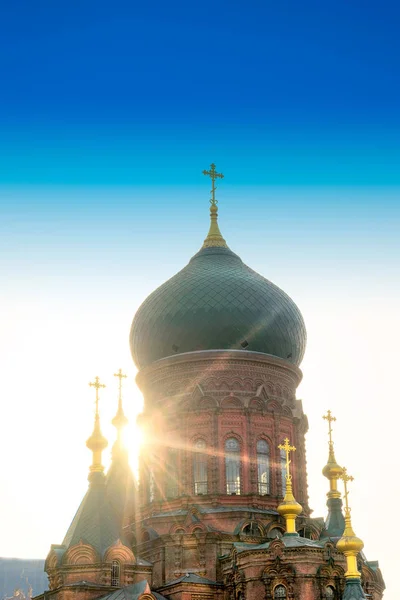 Ünlü Harbin Sophia Katedrali — Stok fotoğraf