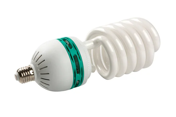 Geïsoleerde energiebesparende lamp — Stockfoto
