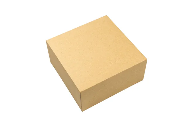 Isolated cardboard box — Stock Photo, Image