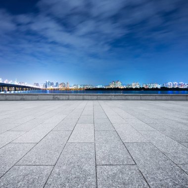 boş yere Seul'den gece sahne 