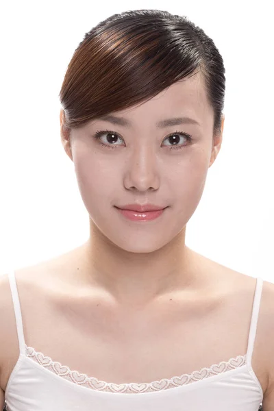 Gesichtsbehandlung Make-up der asiatischen schönen Frau — Stockfoto