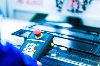 İç modern üretim fabrikası 