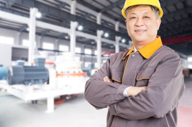 modern ve fabrika eski Asya mühendisi