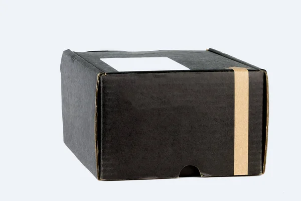 Isolated old black box — Stock Photo, Image