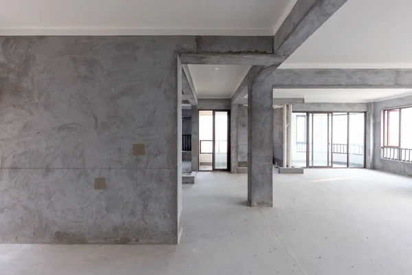 Interior de nuevo apartamento en blanco —  Fotos de Stock