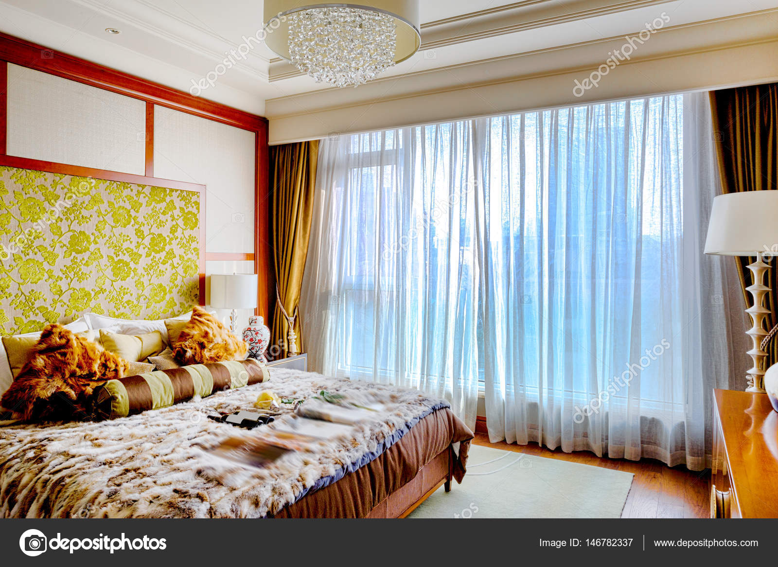 interieur van moderne slaapkamer — Stockfoto © zhudifeng #146782337 interieur van moderne slaapkamer — Stockfoto © zhudifeng #146782337