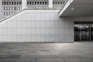 modern binanın tuğla duvar