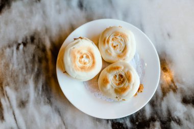 Lezzetli Çin yemeği masada