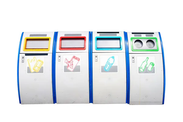 Joint recycle bins — Stock Photo, Image