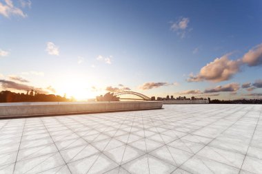 Köprü ve Sydney cityscape boş yere