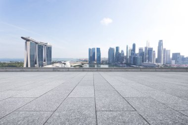 cityscape modern şehir ile boş yere