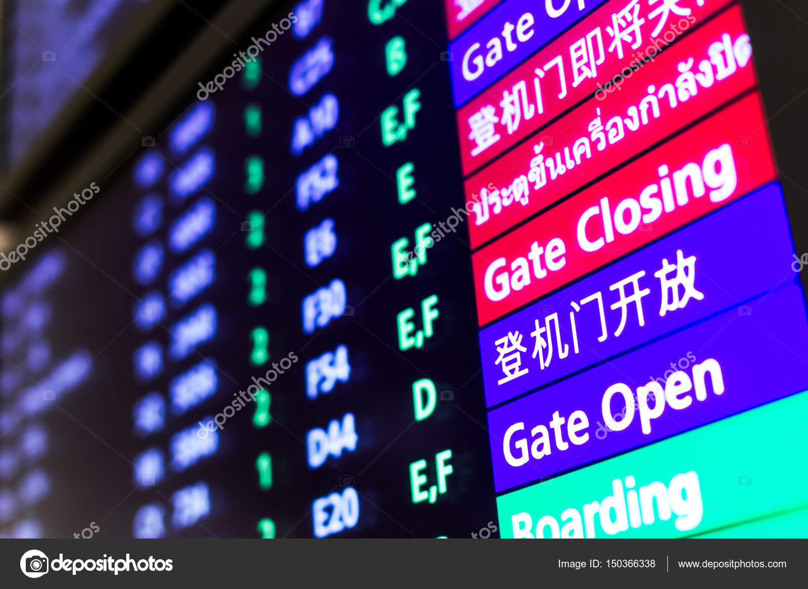 airport display screens in stock