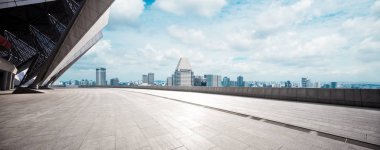 cityscape modern şehir ile boş yere