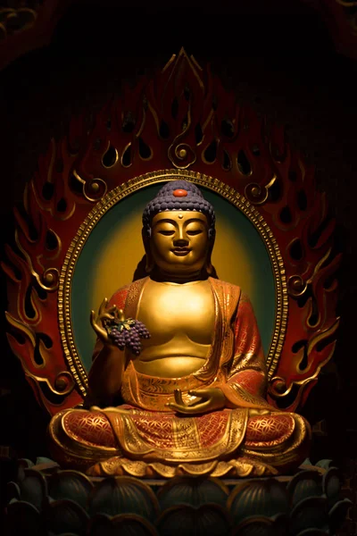 Buda heykelleri Tapınak — Stok fotoğraf