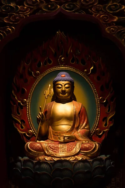 Estatuas de Buda en el templo — Foto de Stock