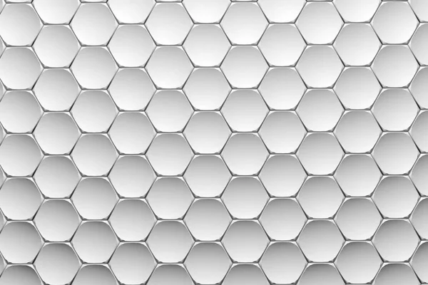 Hexagon background 3d illustration — Stock Photo, Image