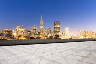 modern şehir binalarda ile boş yere