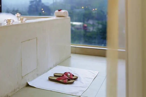 Intérieur de salle de bain moderne — Photo