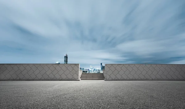 近代都市の街並みは — ストック写真