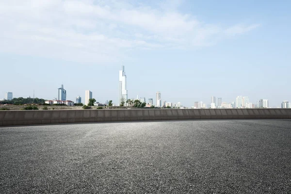 Modernes Stadtbild von Nanjing — Stockfoto