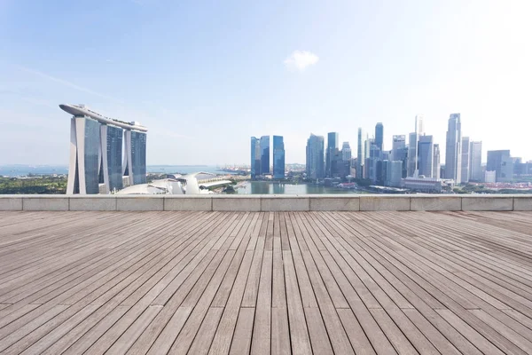Современные здания Сингапура — стоковое фото