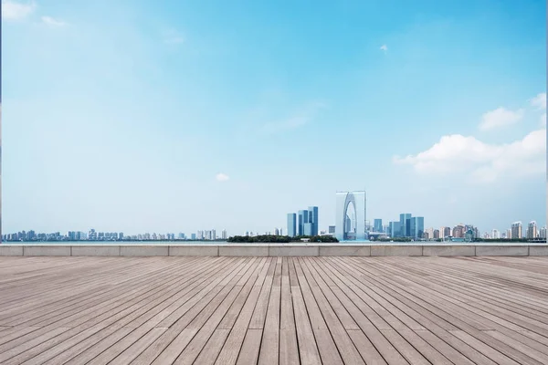 Modern buildings in suzhou — Stock Photo, Image