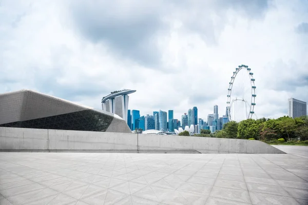 Moderní budovy v Singapuru — Stock fotografie
